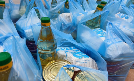 У Гадяцькій громаді видають продуктові набори мешканцям, які відносяться до вразливих катергорій