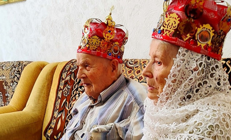 Святе Таїнство Любові: Іван та Ніна Чайки обвінчались у віці 103 і 92 років