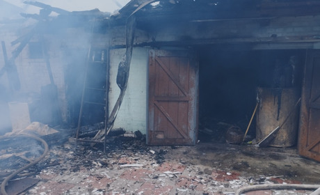 Пожежа на Кагарличчині - в Мирівці вогонь пошкодив будівлю