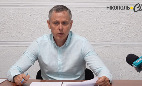 Прес-конференція міського голови Нікополя за підсумками сесії міської ради