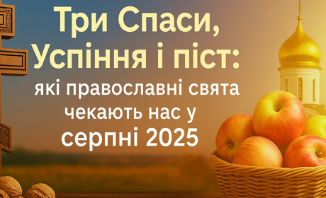 Три Спаси, Успіння і піст: які православні свята чекають нас у серпні 2025