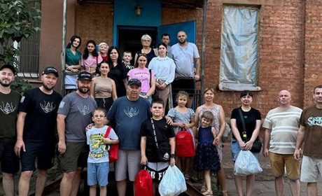 Старомлинівська громада прийняла волонтерів з благодійного фонду «Сім’я Христа» та місіонера з США