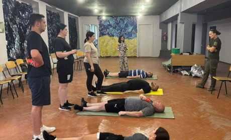 Як врятувати життя під час обстрілу: мешканці Старомлинівської громади здобувають практичні навички