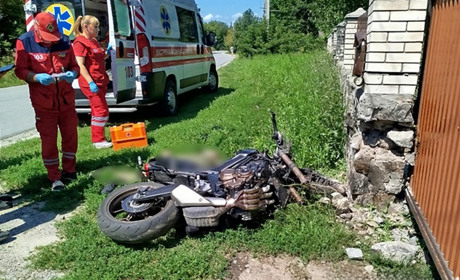 Смертельна аварія у Полонному: загинув мотоцикліст