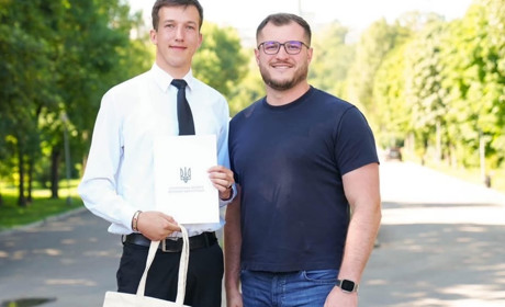 Кременецький студент отримав відзнаку від Тернопільської ОВА