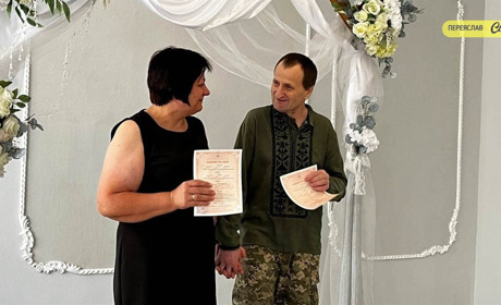 "Як тільки відпустять – одразу женюсь": після полону Костянтин Казінський одружився у Переяславі
