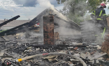 Трагедія на Житомирщині: 7-річний хлопчик загинув під час пожежі