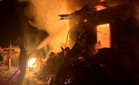 У Вертіївці під час пожежі загинув юнак 2008 року народження