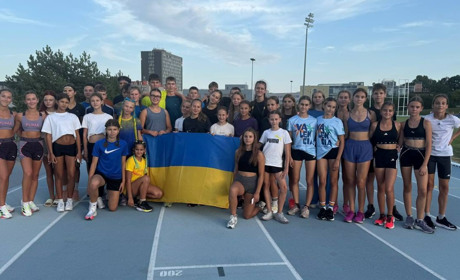 Олександра Ганул та Тетяна Нищик представили Жовті Води на змаганнях з легкої атлетики в Чехії