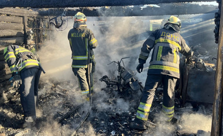 Пожежа у Трилісах: рятувальники вчасно ліквідували займання