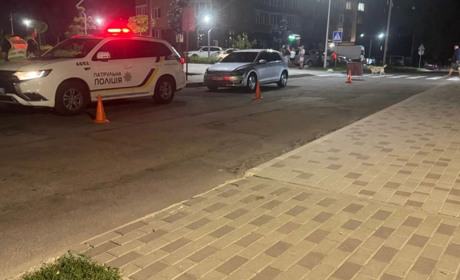 Травмував двох дітей у ДТП та втік: поліцейські затримали нетверезого водія