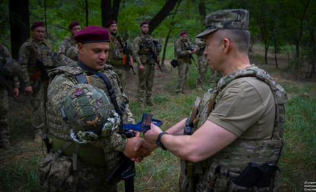 Воїн-медик із Гадяча отримав відзнаку «Золотий Хрест»