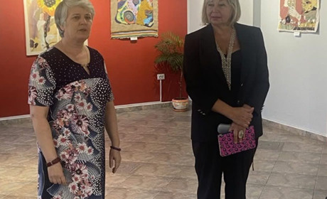 У Південному відкрилась виставка одеської художниці Світлани Василенко (ФОТО)