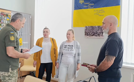 Дениса Рябова із Гадяча посмертно нагородили ордном "За мужність"