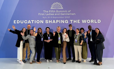 Вчителька з Кагарлика взяла участь у П’ятому Саміті перших леді та джентльменів у Києві