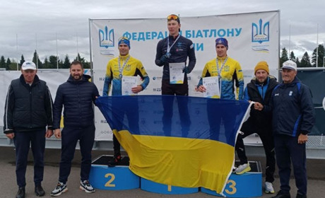 Біатлоністи з Глухова здобули медалі чемпіонату України
