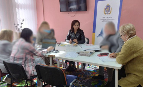 Робоча нарада Нижньосірогозької СВА та Олешківської МВА у Центрі “Вільні разом” у Львові