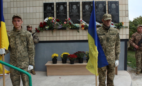 У Гадяцькій громаді відкрили меморіальні дошки загиблим захисникам