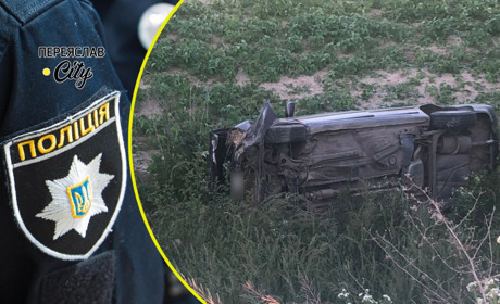 Біля села на Переяславщині авто перекинулося в кювет, водія затисло в салоні: хроніка поліції