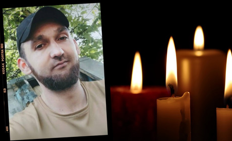 Його прийняла золотоніська земля: на щиті Андрій Рудь