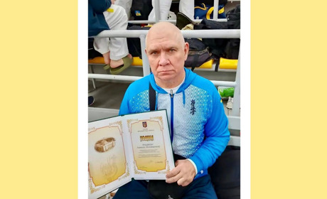 «Йти до мети й не озиратись назад»: сенсей із Гадяччини отримав подяку від голови Верховної Ради