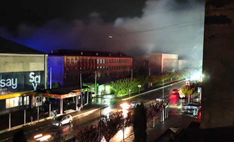 Пожежа в Старокостянтинові: вогонь знищив перекриття будинку