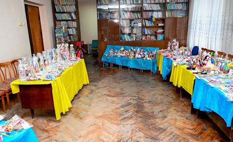 На підтримку наших захисників - 193 ляльки-мотанки поїдуть із Кагарличчини на закордонні аукціони