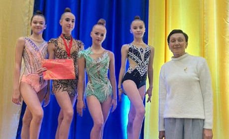 Юні фастівчанки здобули перемоги у відкритому чемпіонаті з художньої гімнастики