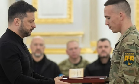 25−річному Олександру Шпаку із Зачепилівщини присвоєно звання Героя України