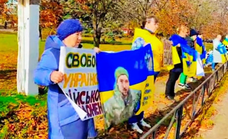 «Не залишайте нас у тиші»: сахновщинці підтримають родини полонених та зниклих безвісти