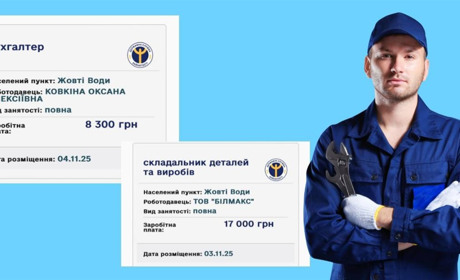 Де у Жовтих Водах зараз потрібні працівники: свіжа добірка вакансій і зарплат