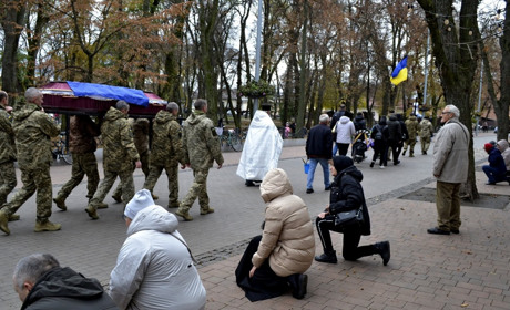У Ніжині прощалися із загиблим воїном Набільським Русланом