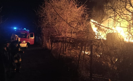 Першими на виклик прибули сільські пожежні