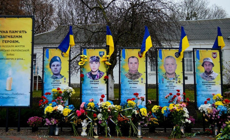 Вічна пам`ять Героям: у селі Сущани Кагарлицької громади відкрили Алею Слави Героїв