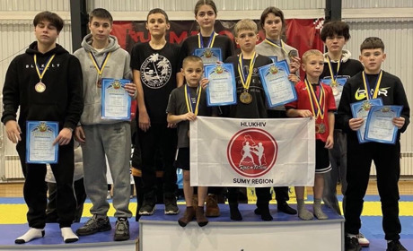 Глухівські спортсмени здобули медалі на Чемпіонаті України з ушу в Броварах