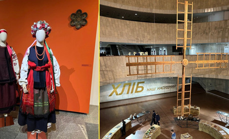 Символом виставки «Хліб» в Українському Домі стали крила переяславського вітряка