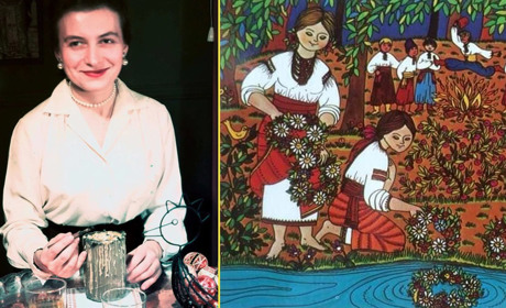 Її “народні картинки” виростили українську діаспору в США: історія художниці Ярослави Сурмач-Міллс