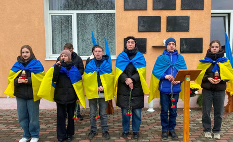 У Григорівській школі відкрили меморіальну дошку на честь загиблого Захисника