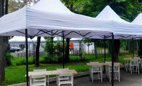 Палатки для заходів: які типи існують і де їх використовують