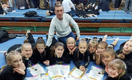 Фастівські гімнасти з ДЮСШ «Локомотив» вибороли 23 нагороди на всеукраїнських змаганнях