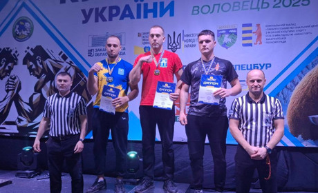 Глухівський спортсмен виборов призові місця на Кубку України з армрестлінгу