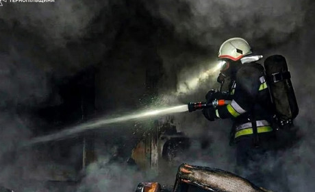 За добу на Кременеччині трапилось дві пожежі