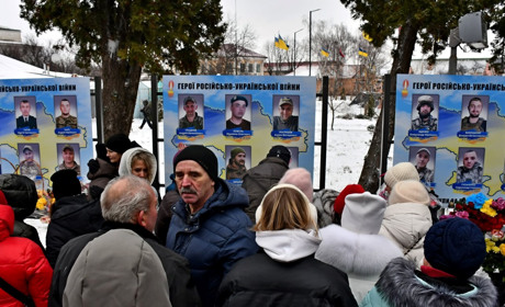 На Алеї Героїв у Ніжині відкрили ще три стенди в пам’ять про наших загиблих Захисників
