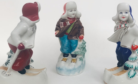 З новорічної атрибутики — до антикваріату: які колекції з порцеляни до свят випускали у Полонному