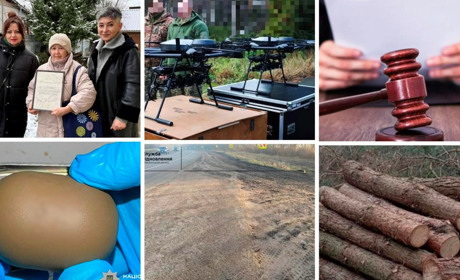 У сусідів: бійка з поліцейським, дрони для фронту, граната в селі та штрафи аграріям