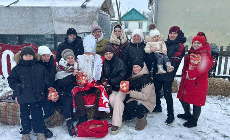 У Майстровій Волі відбулося різдвяне свято для дітей