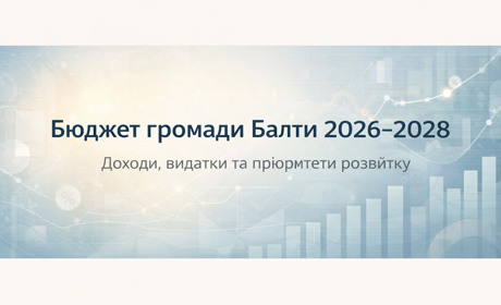 Бюджет із горизонтом на три роки: як Балта планує доходи громади на 2026-2028 роки