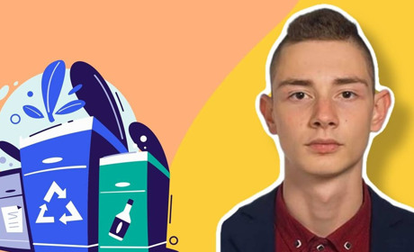 Від шкільного дослідження до реальних рішень: як Ігор Микитенко досліджував проблему сміття