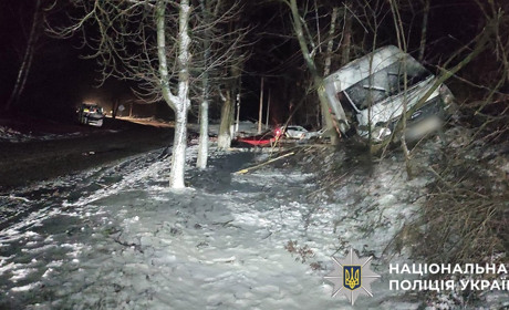 На Кагарличчині сталася ДТП: троє пасажирів буса отримали травми