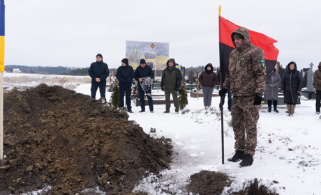 На Кременеччині перепоховали останки воїнів УПА